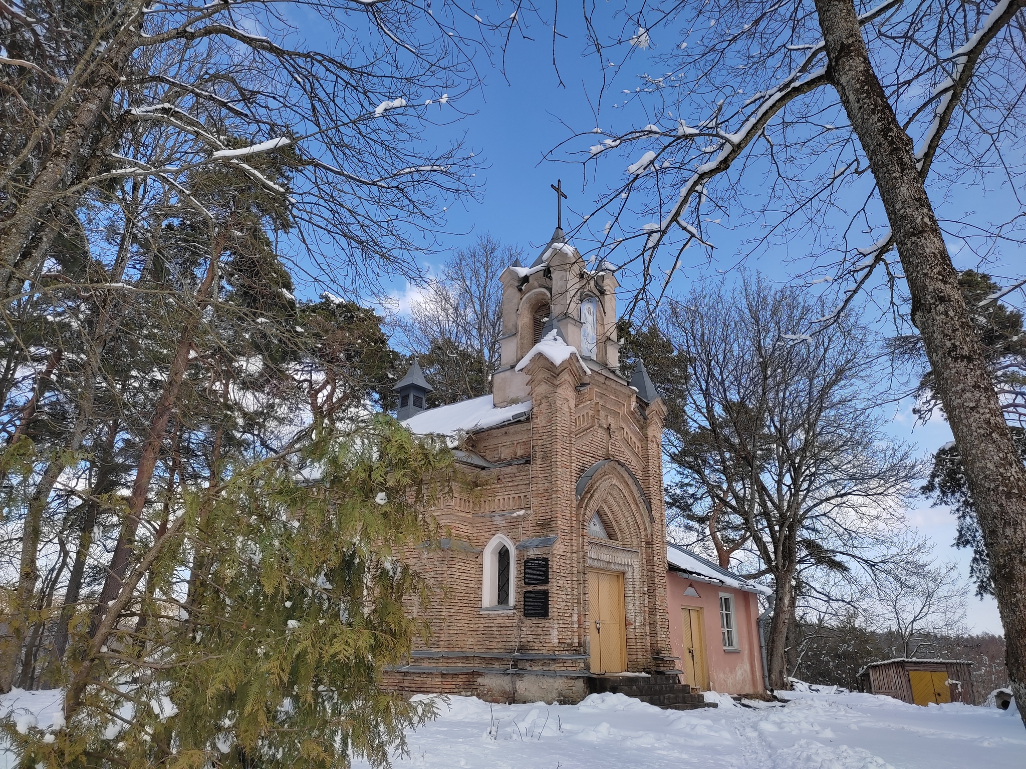 Chapel-tomb of the Ords | Brakovo. Belarus - My, Travels, Story, Republic of Belarus, Slonim, Tomb, Video, Youtube, Longpost, 