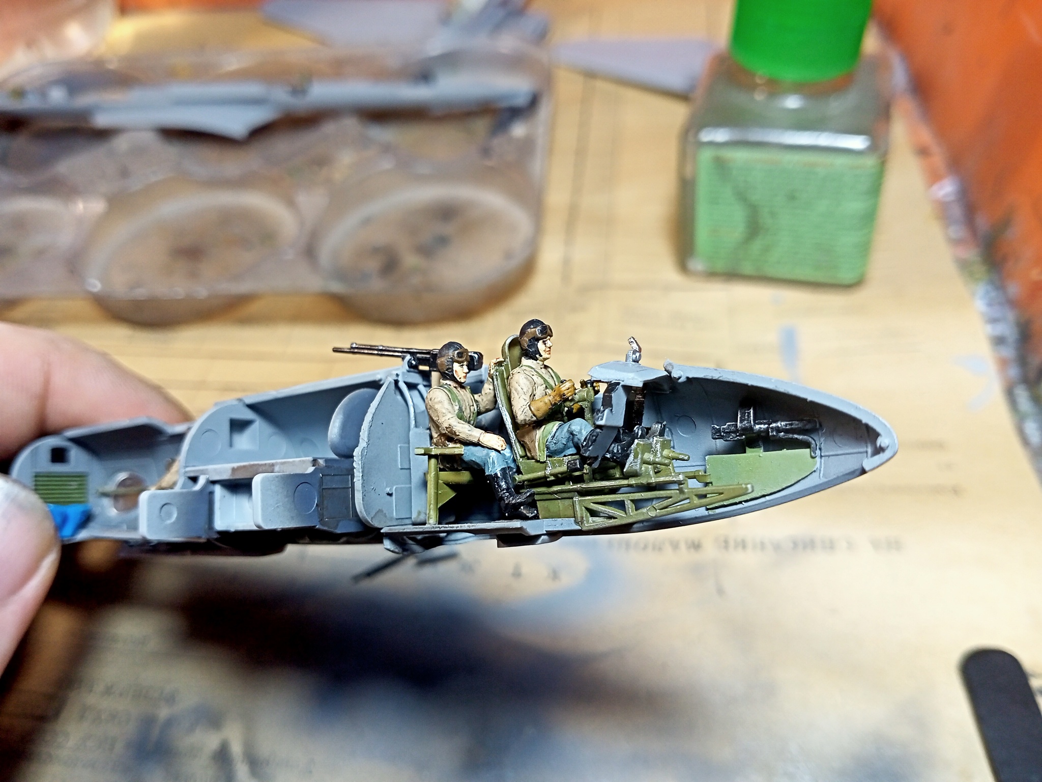Petlyakov Pe-2 (1/72 Zvezda). Build Notes - My, Stand modeling, Modeling, Scale model, Hobby, Miniature, Painting miniatures, With your own hands, Needlework with process, Needlework, Aviation, The Second World War, Airplane, Prefabricated model, Assembly, Airbrushing, Overview, Bomber, Air force, the USSR, Pe-2, Longpost, 