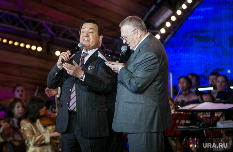 Zhirinovsky got to the concert of Kobzon - Black humor, Vladimir Zhirinovsky, Joseph Kobzon, 