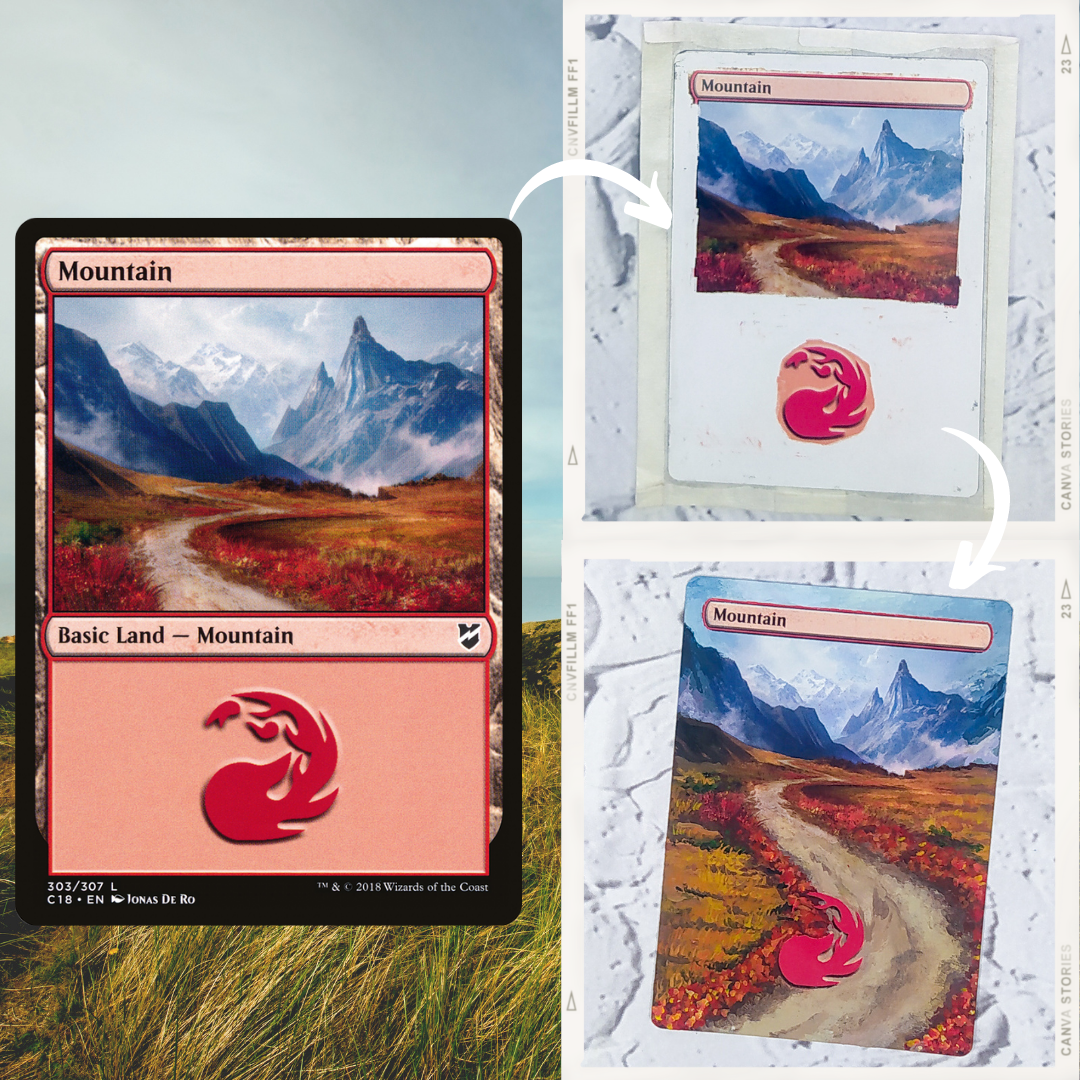 What am I even doing? - My, Board games, Painting, Customization, Magic: The Gathering, Longpost, 