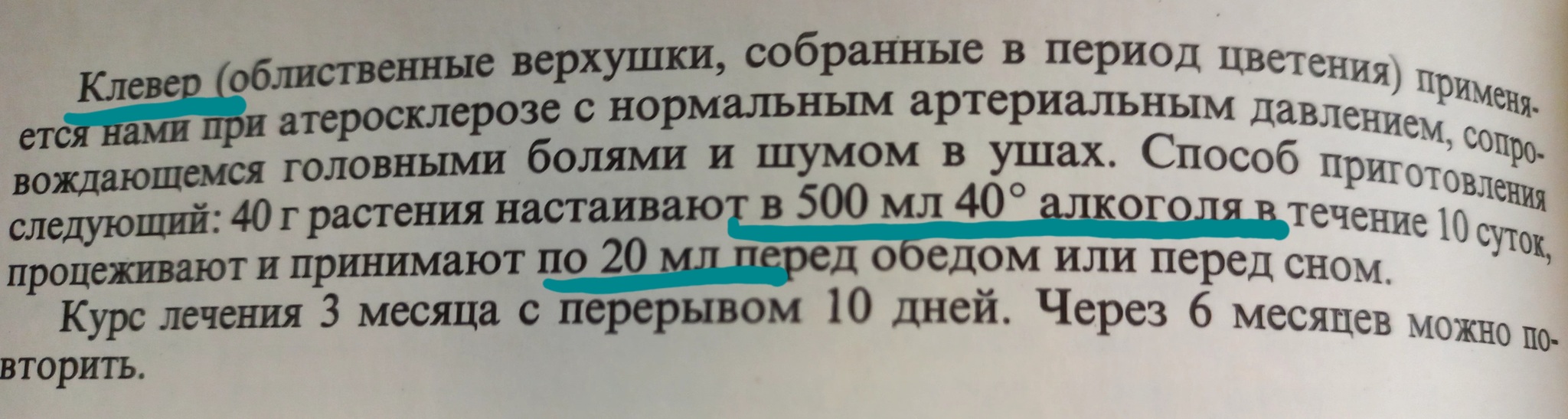 Клевер! Это вам не фунт изюма, а поллитра полезного - Клевер, Алкоголь, Лечение, Книги, Лекарственные травы, 