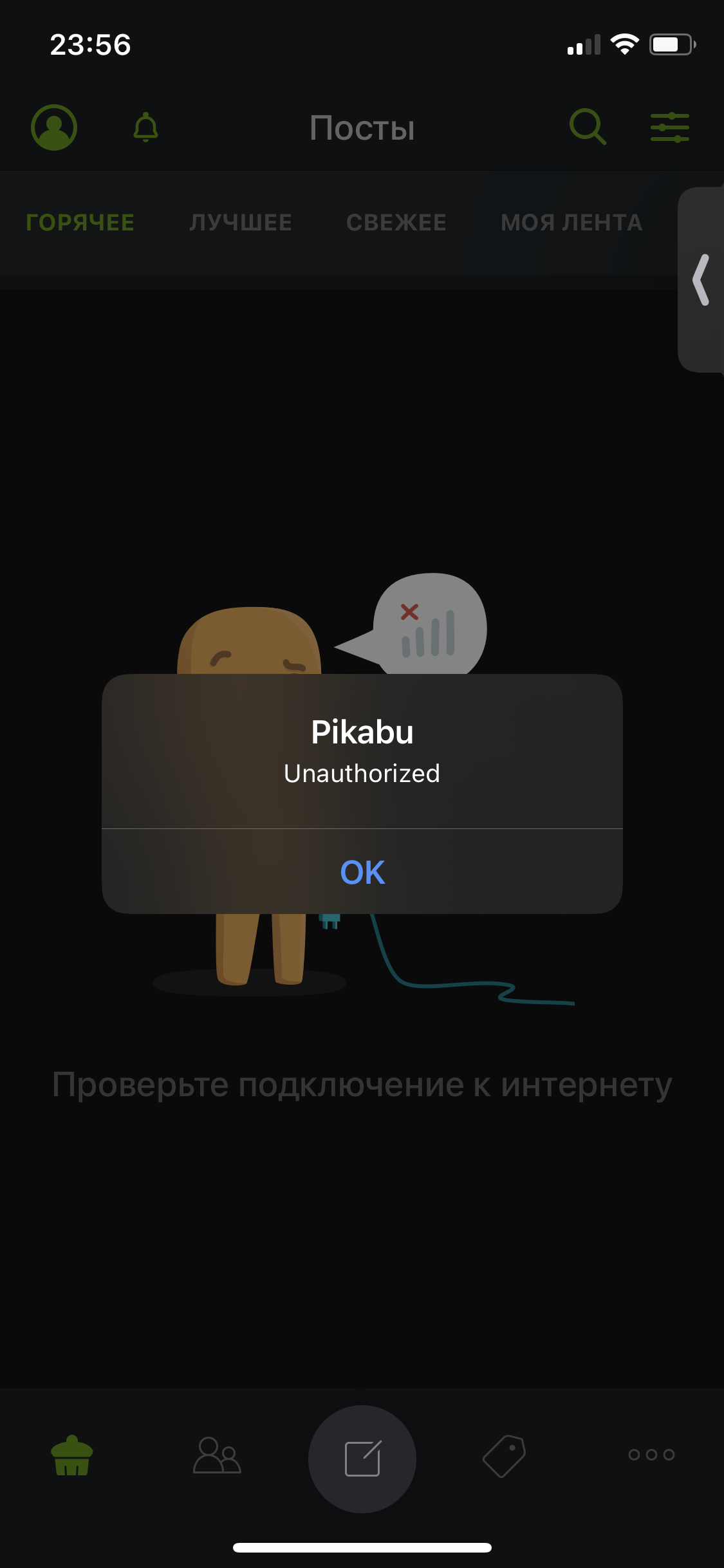 Уже давно не работает приложение на IOS | Пикабу