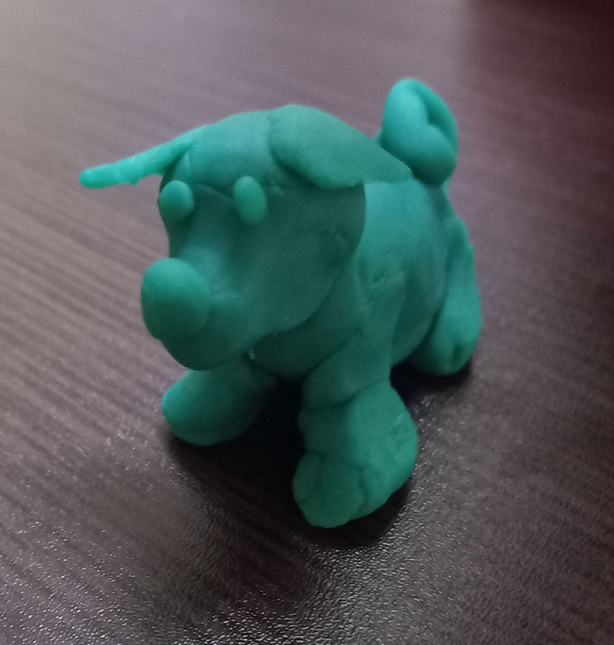 Response to the post Did not post a dog - not a pickabushnik - My, Dog, Creation, Plasticine, Minute, Reply to post, Longpost, A wave of posts