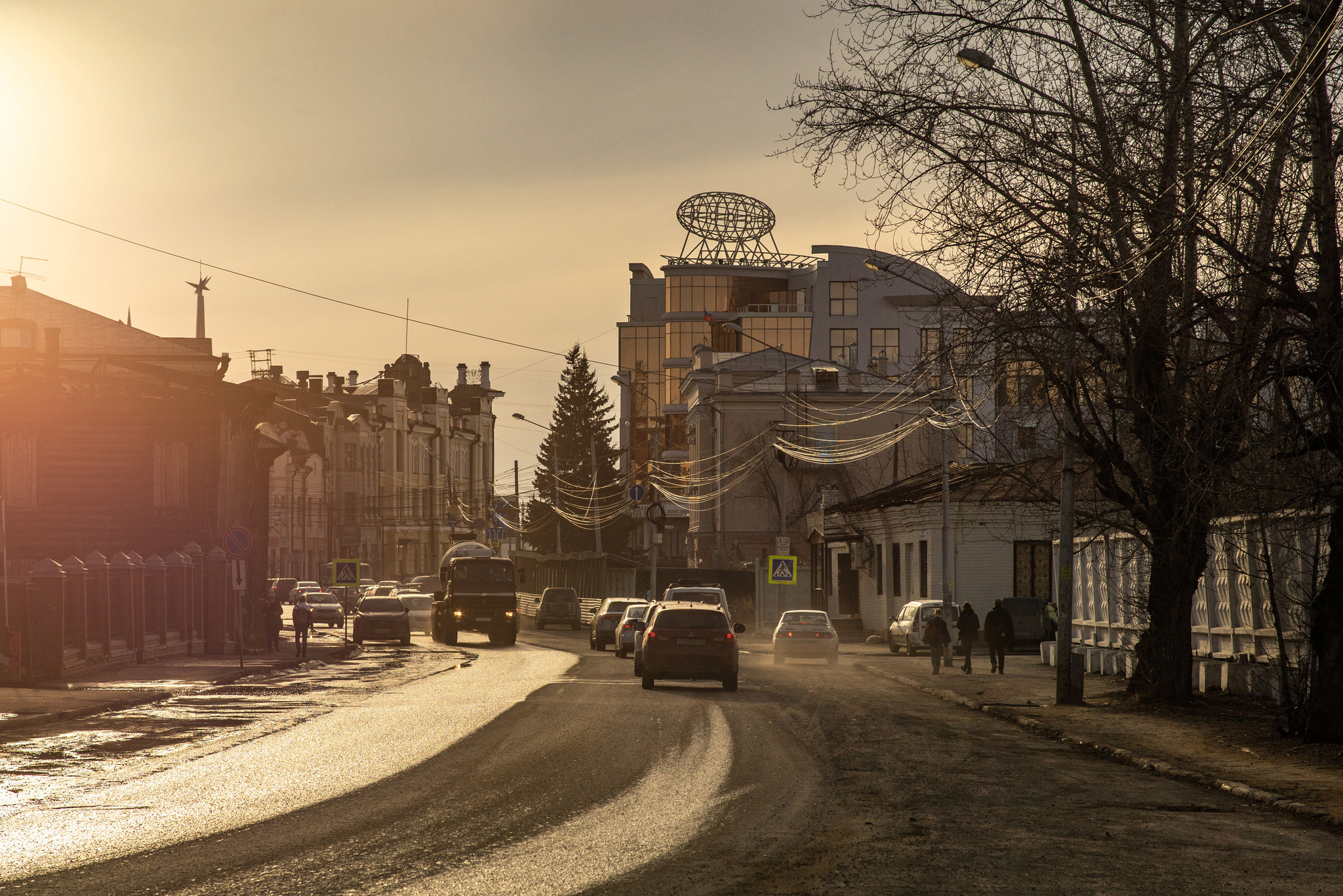 Spring in Tomsk - My, Siberia, cat, Spring, The photo, Walk, Tomsk, Town, Longpost