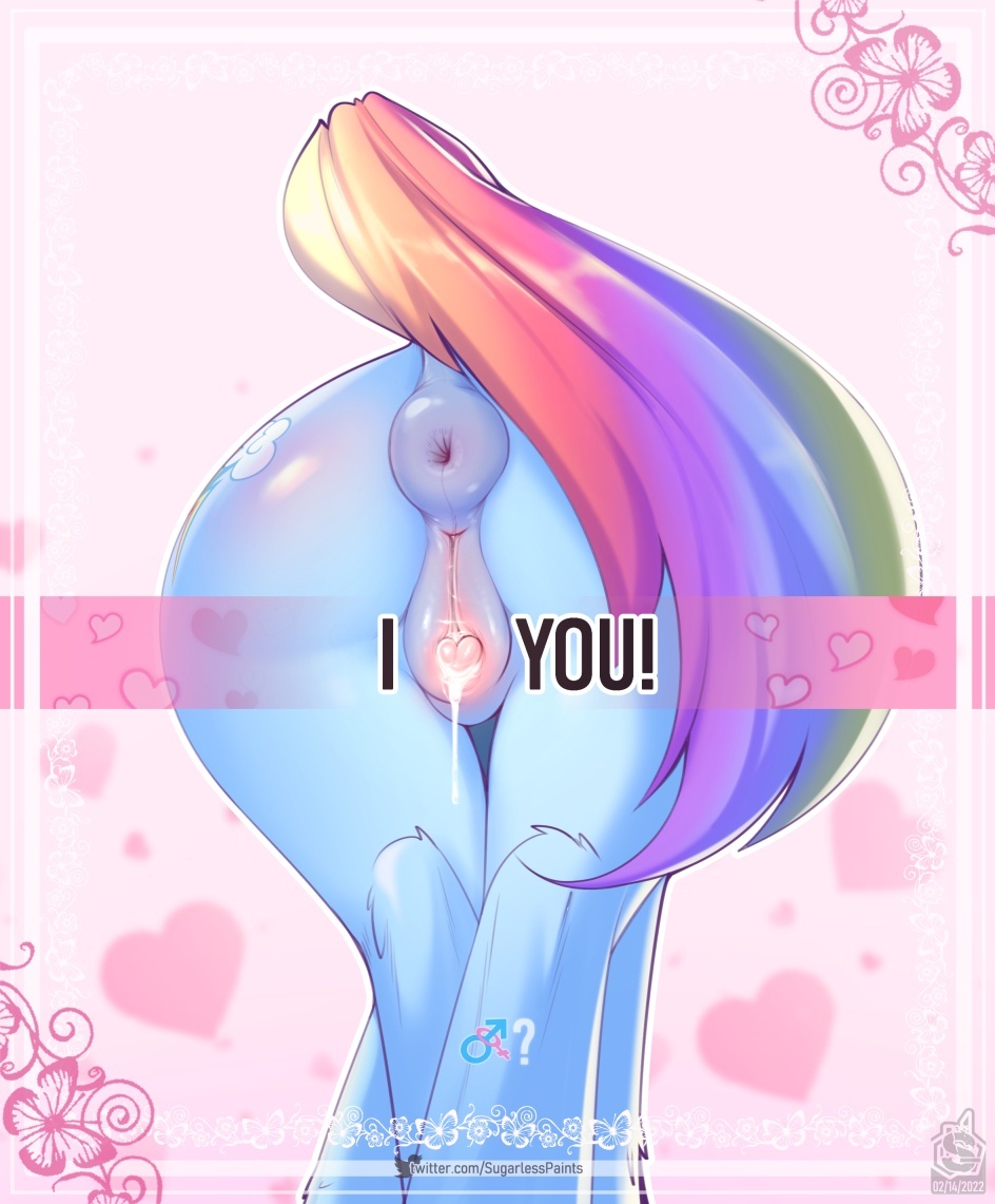 Rosy recognition - NSFW, My little pony, PonyArt, MLP Explicit, MLP anatomically correct, Rainbow dash, Sugarlesspaints