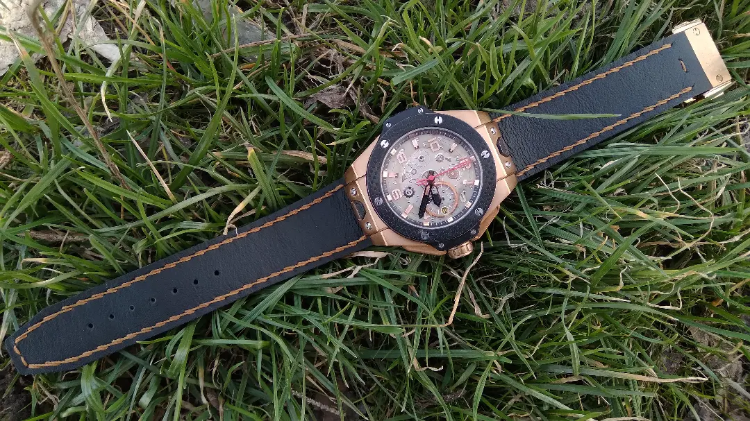 Ремешок для часов Hublot. Кожаный ремешок для часов Hublot. Часы Hublot ...