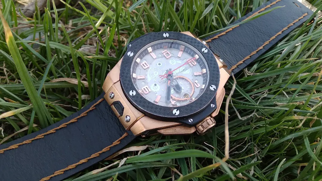 Ремешок для часов Hublot. Кожаный ремешок для часов Hublot. Часы Hublot ...