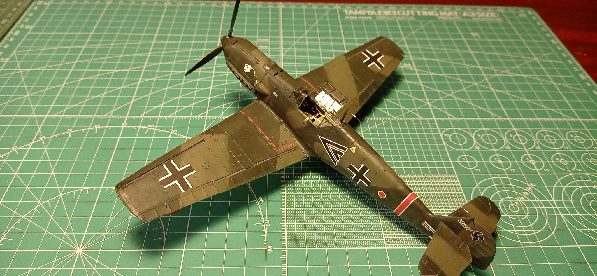 Bf 109 E-1     1/48 Eduard - Моё, Стендовый моделизм, Люфтваффе, Мессершмитт, Масштабная модель, Моделизм, Длиннопост