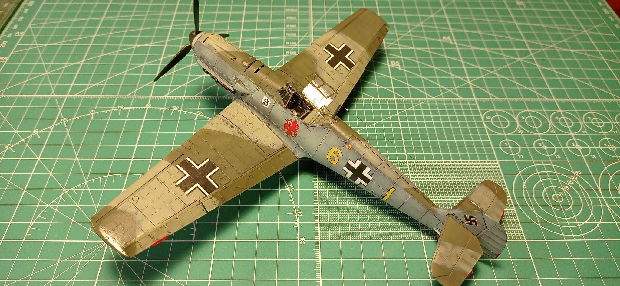 Bf 109 E-1     1/48 Eduard - Моё, Стендовый моделизм, Люфтваффе, Мессершмитт, Масштабная модель, Моделизм, Длиннопост