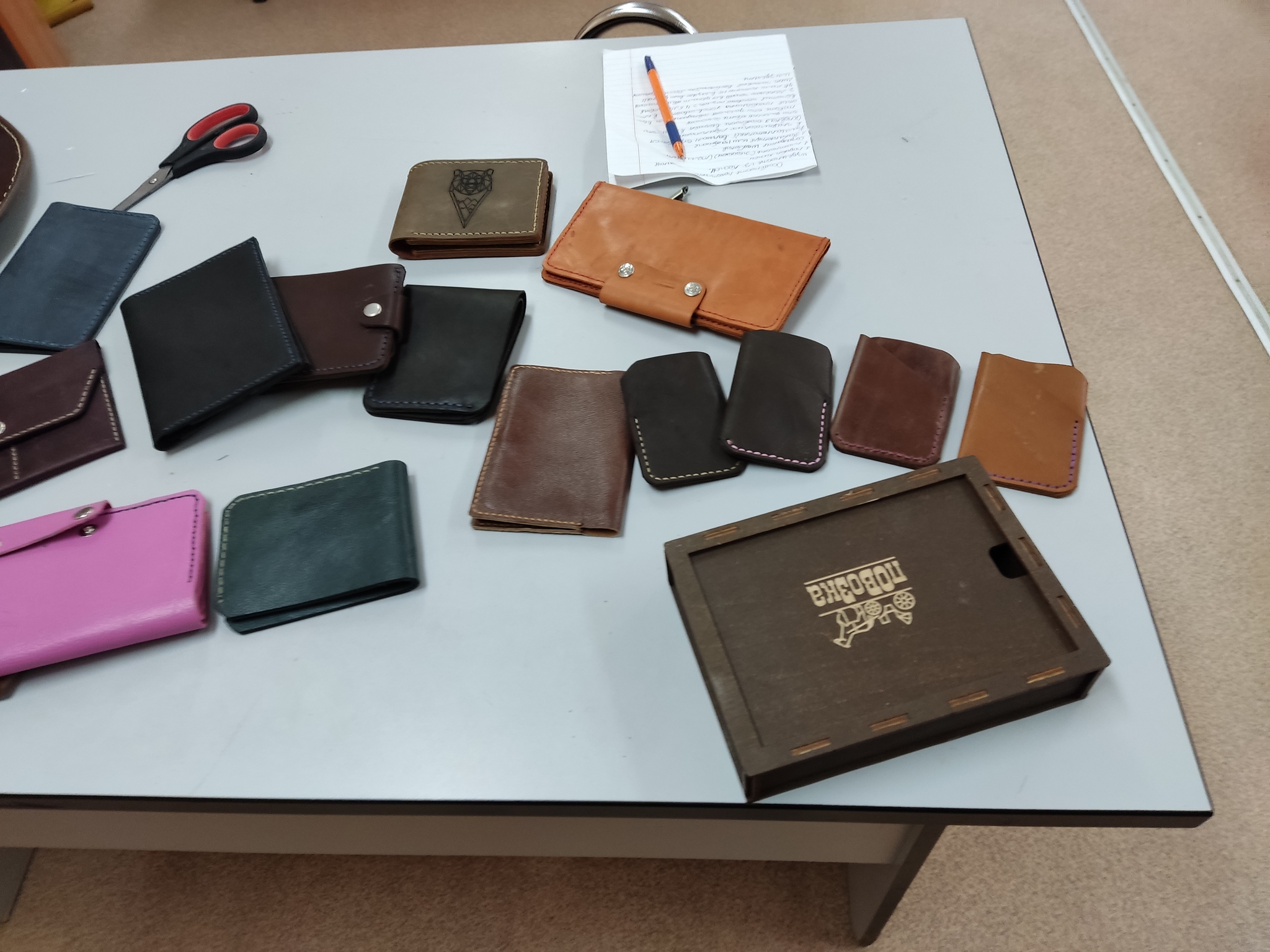 Training workshop - My, School, Workshop, Leather products, Longpost