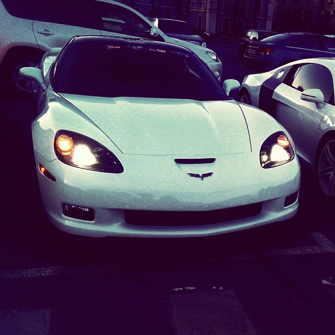 Babes :) - Corvette, Wheelbarrow, Cool cars
