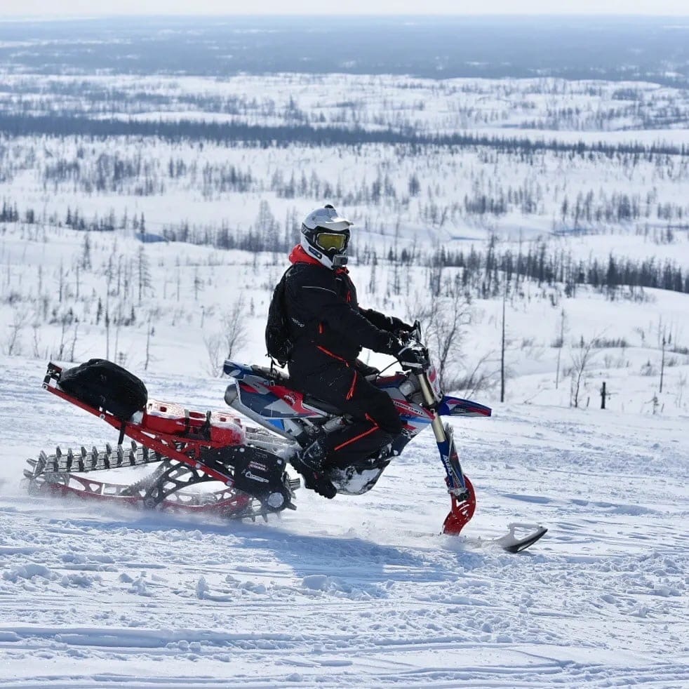 Norilsk. Snowride - Norilsk, Arctic, Snowbike, Sport, Arctic, Red Stones, Longpost, The photo