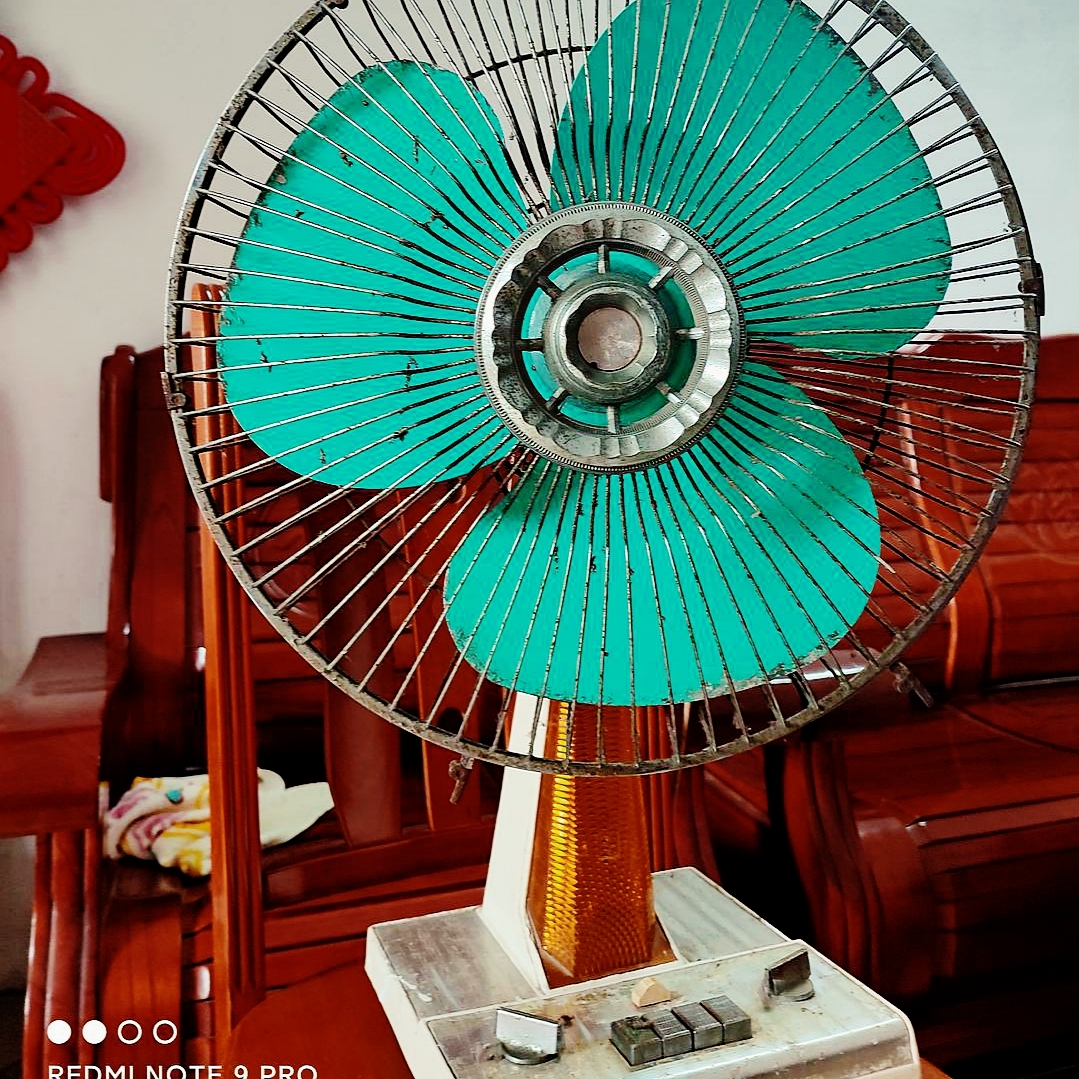 Old stuff in business - My, Old stuff, Fan, Heat