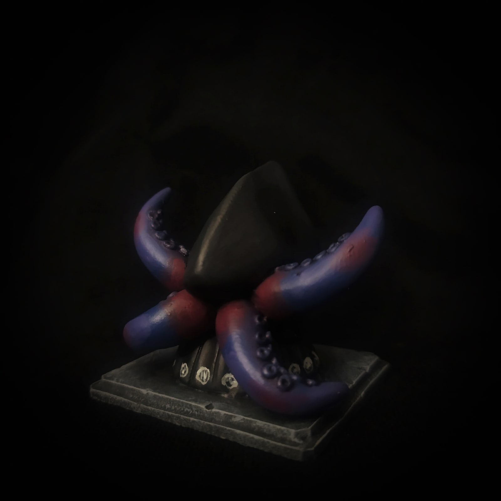 Replenishment of Lovecraft figurines - My, Needlework without process, Polymer clay, Figurines, Howard Phillips Lovecraft, Dagon, Azatot, Servitor, Tentacles, Longpost, 