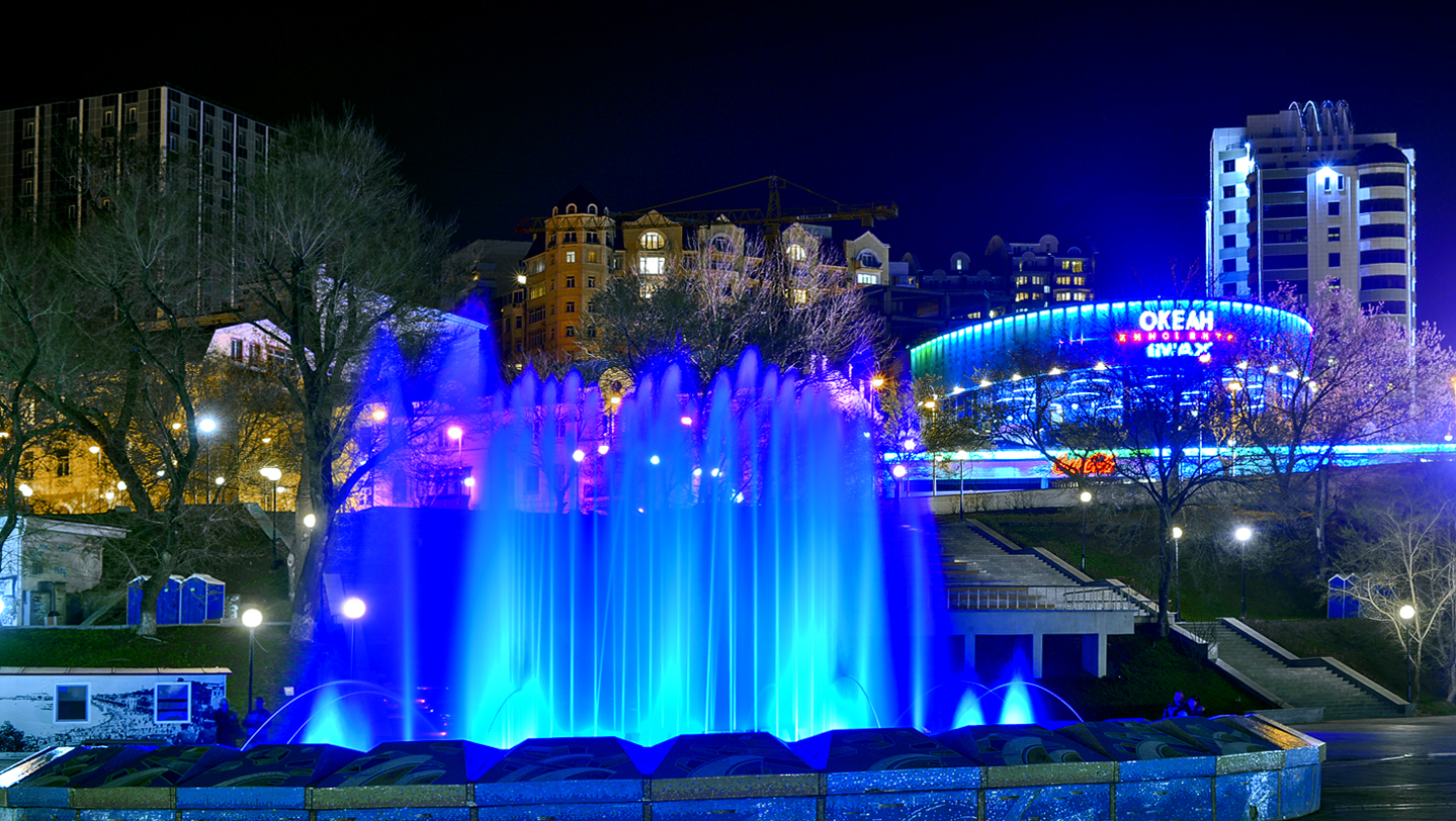 The fountain on the embankment of the Sports Harbor will not be demolished this year in Vladivostok - My, Vladivostok, Primorsky Krai, Beautification, Fountain, 