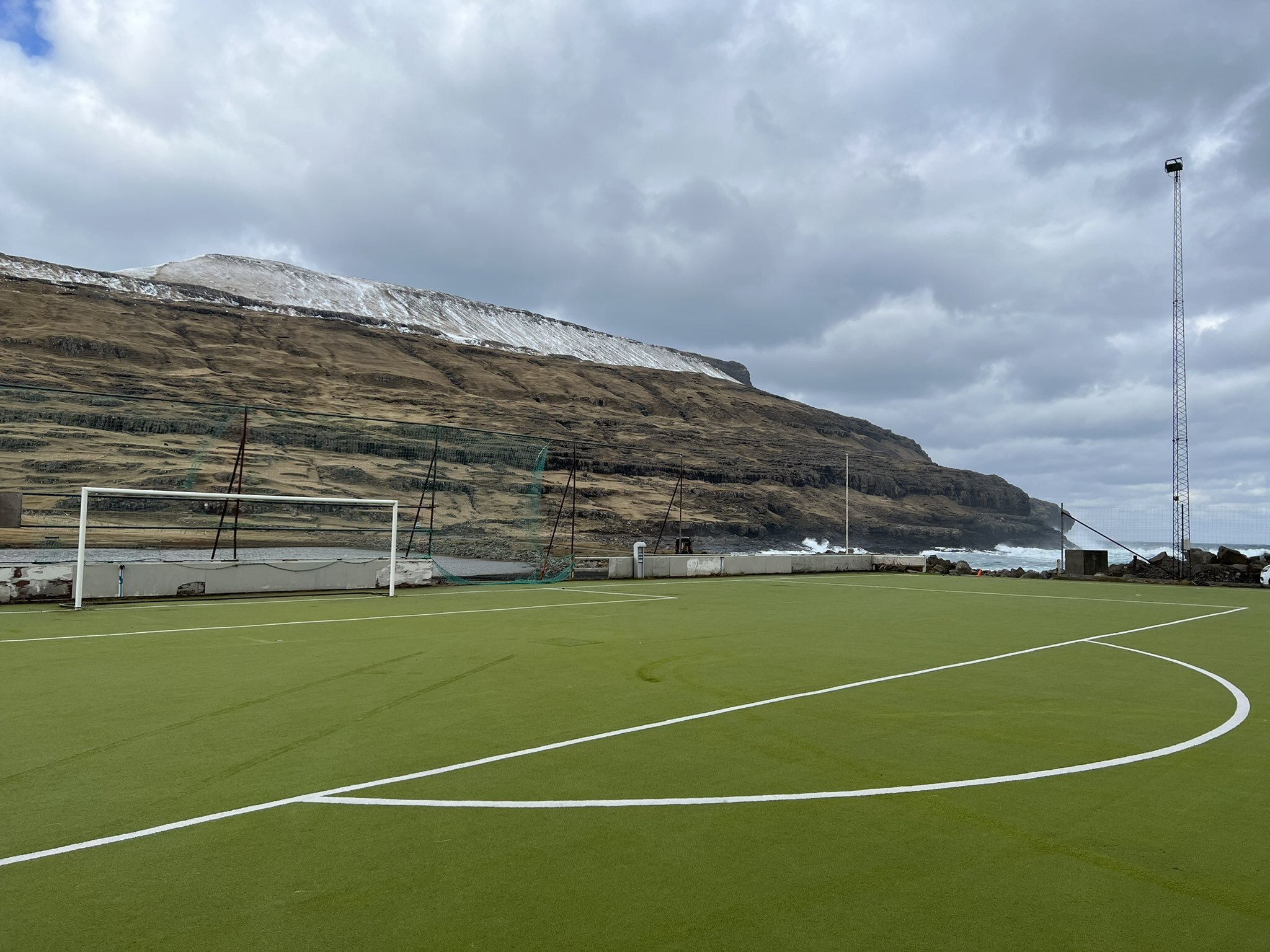 I want to show you photos taken by a guy who took off a van and went to all the stadiums of the Premier League of the Faroe Islands - Football, Faroe islands, Travels, Stadium, Longpost, 