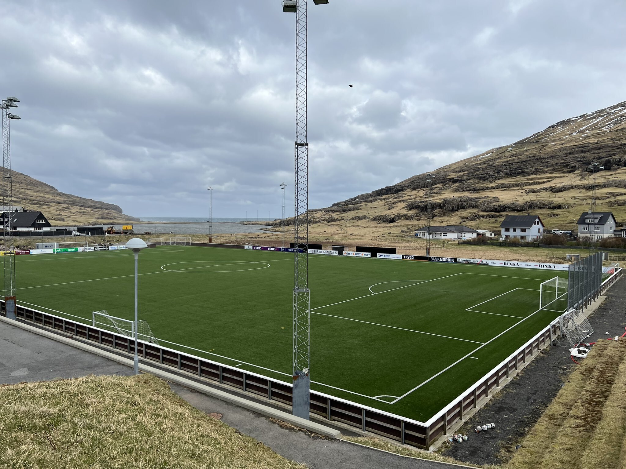 I want to show you photos taken by a guy who took off a van and went to all the stadiums of the Premier League of the Faroe Islands - Football, Faroe islands, Travels, Stadium, Longpost, 