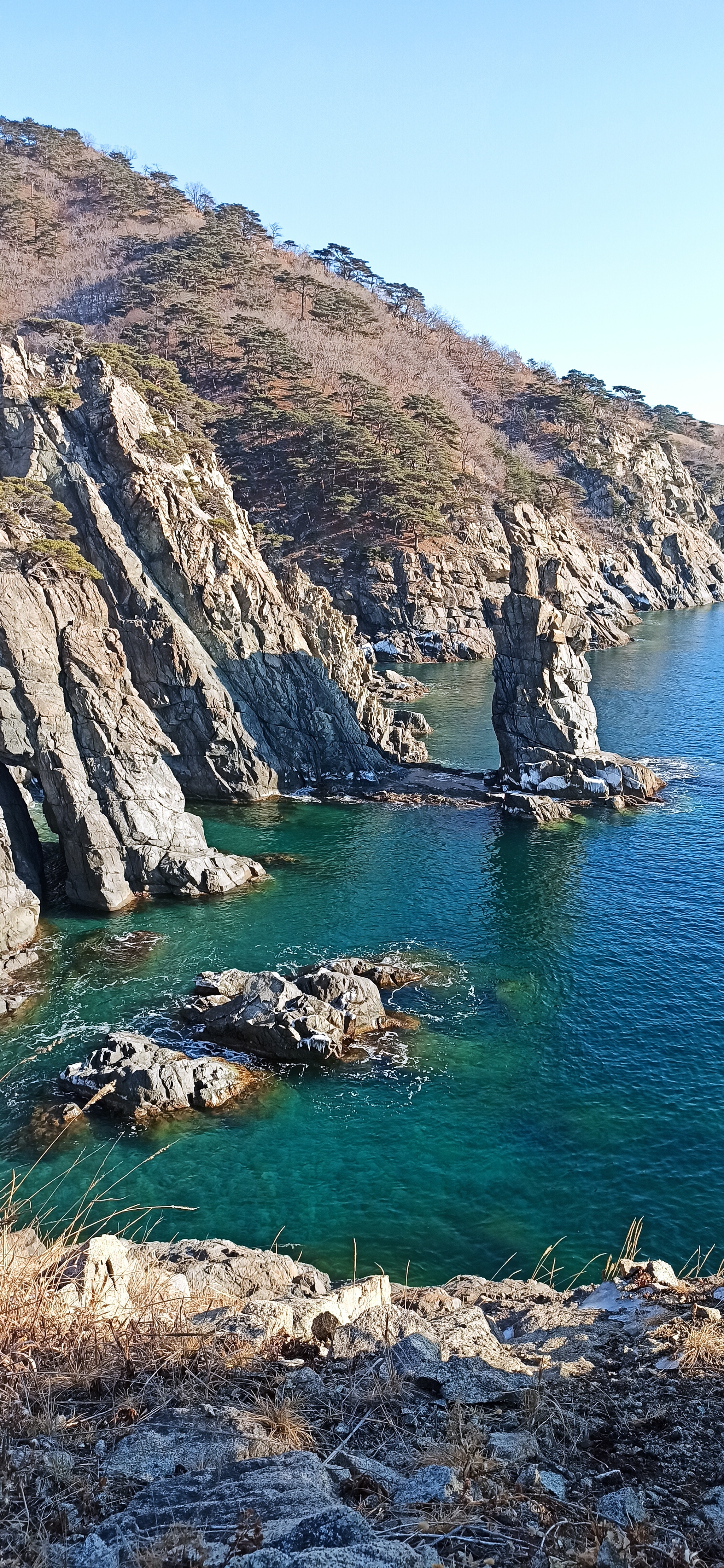 Primorsky Krai, Vityaz Bay and Cape Shultsa - My, Nature, Primorsky Krai, The rocks, Sea, Longpost, Дальний Восток, 