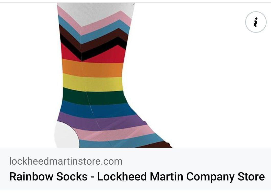 Such socks, yes to the fighters of the Nazbatolien and the VSU - LGBT, Humor, Socks, Rainbow, Lockheed Martin, USA, Defense industry