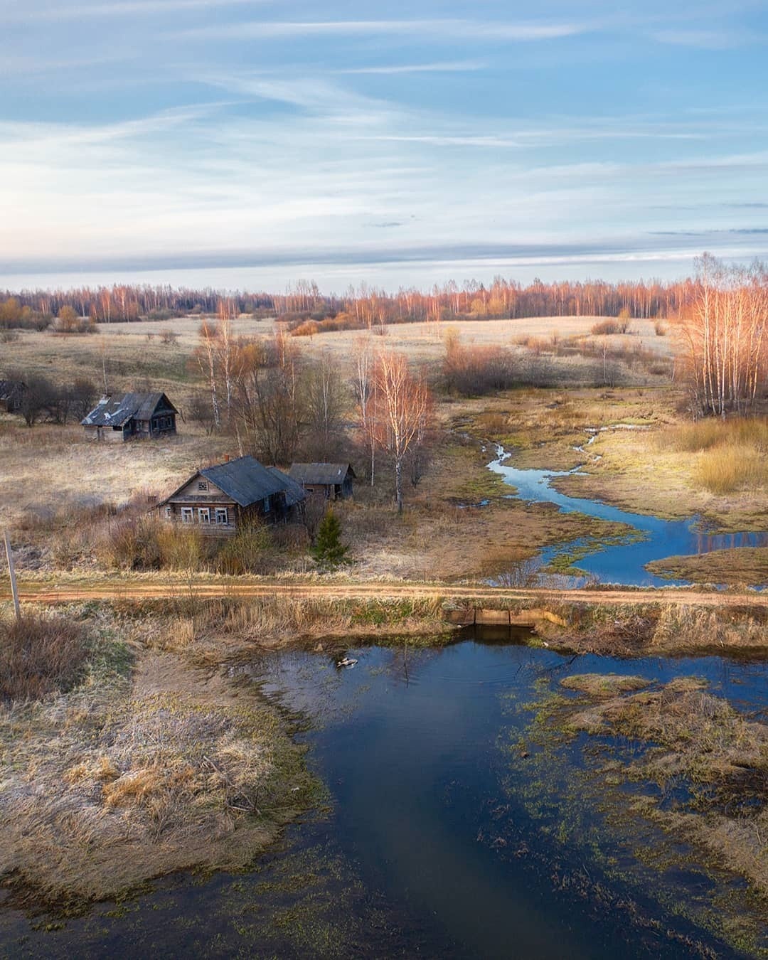 Spring in the countryside - Novgorod region, Village, Spring, The nature of Russia, Travel across Russia, The photo, Landscape, Abandoned