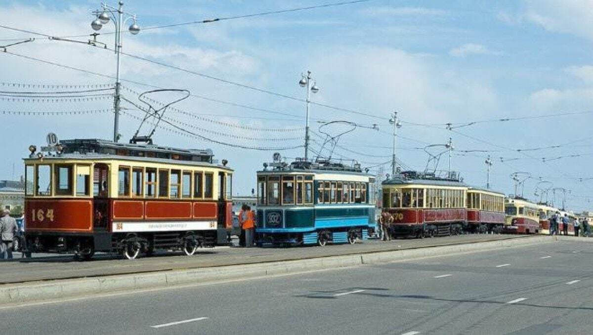 Парад ретро-трамваев в Москве пройдет 16 апреля в 11:20 - Москва, Парад, Ретро, Трамвай