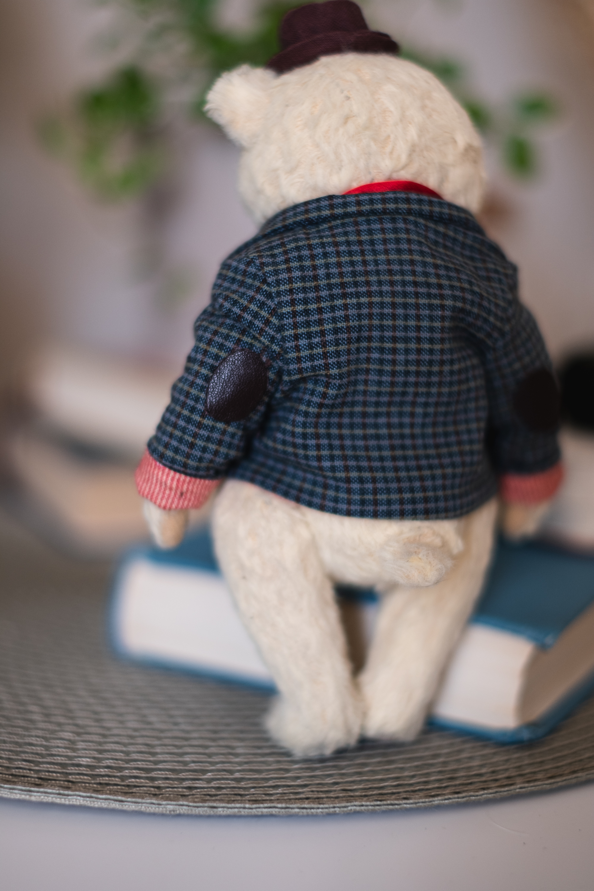 Bear Heinrich - My, Teddy bear, Handmade, Interior toy, The Bears, Needlework without process, Longpost