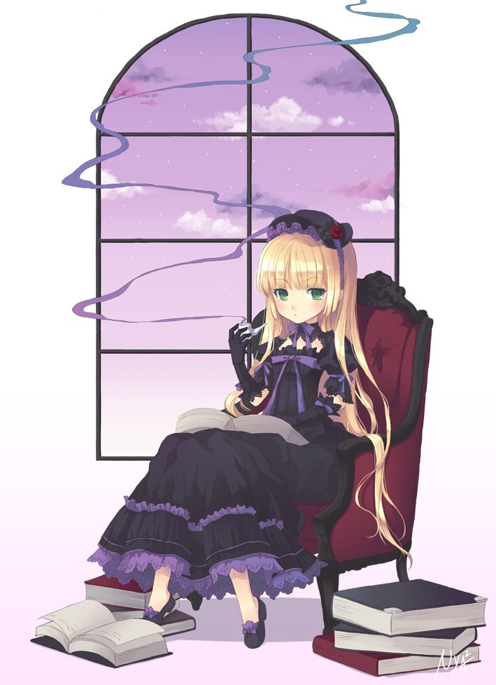 Gosik - Anime, Anime art, Gosick, Victorique de Blois, Longpost