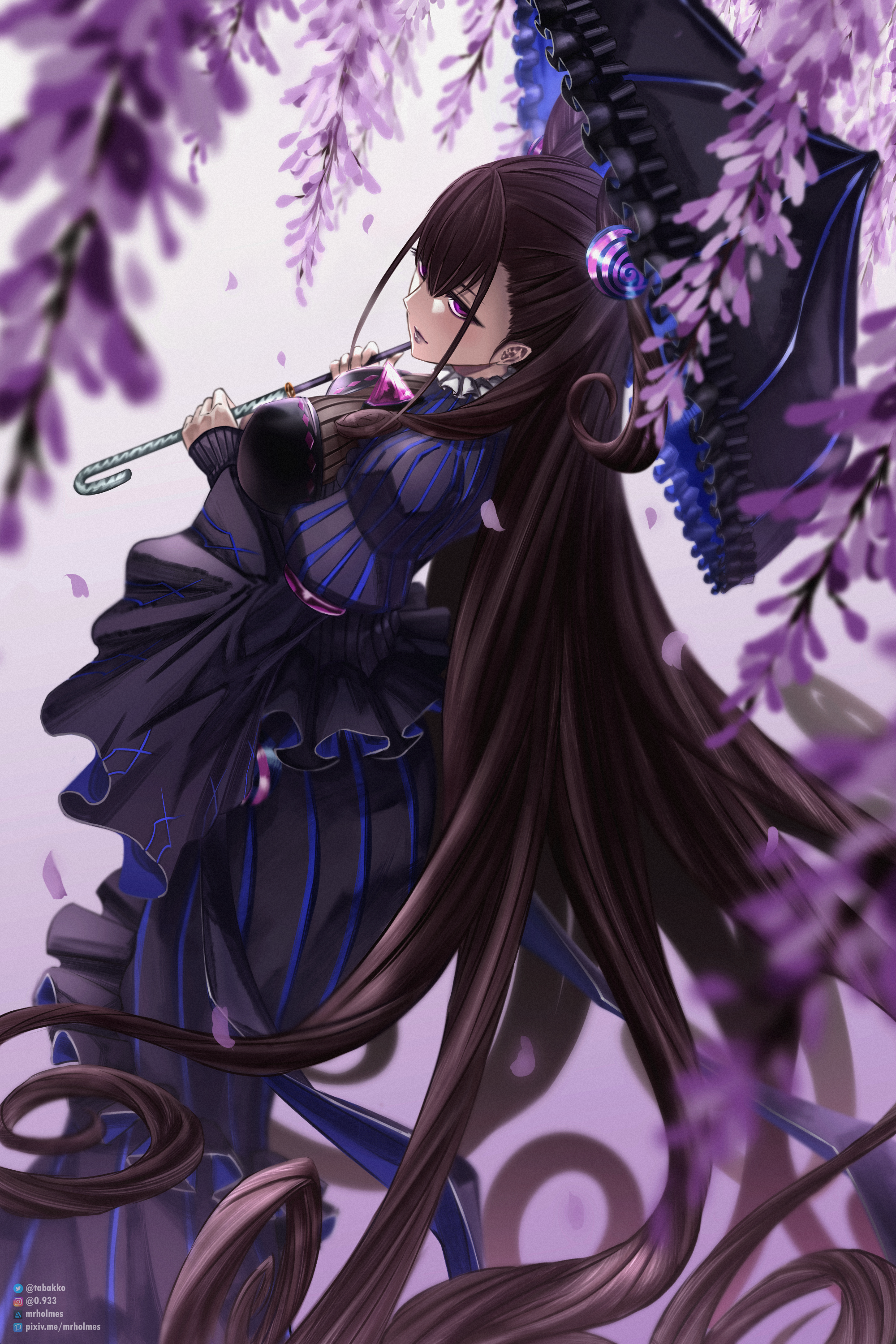 Murasaki - Anime, Anime art, Fate, Fate grand order, Murasaki Shikibu, Longpost