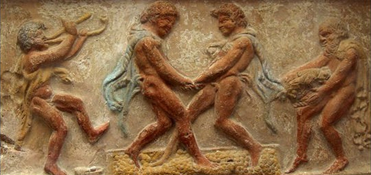 Why Roman women are obliged to kiss relatives when they meet and where did the pair of bread and wine come from? - My, Wine, The culture, Traditions, Longpost