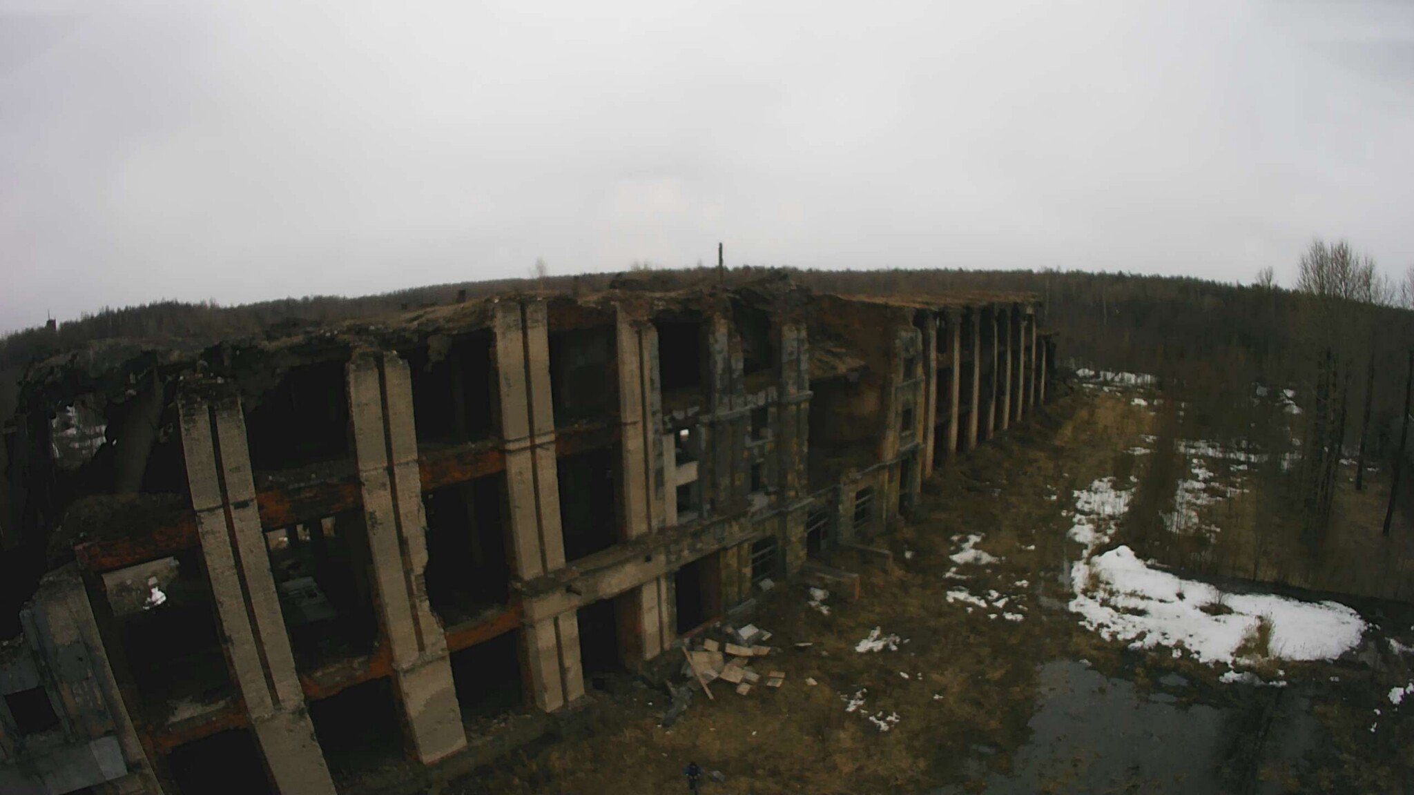 Ruins of the plant Lenspirtstroy - My, Abandoned, Devastation, Factory, Video, Youtube, Longpost