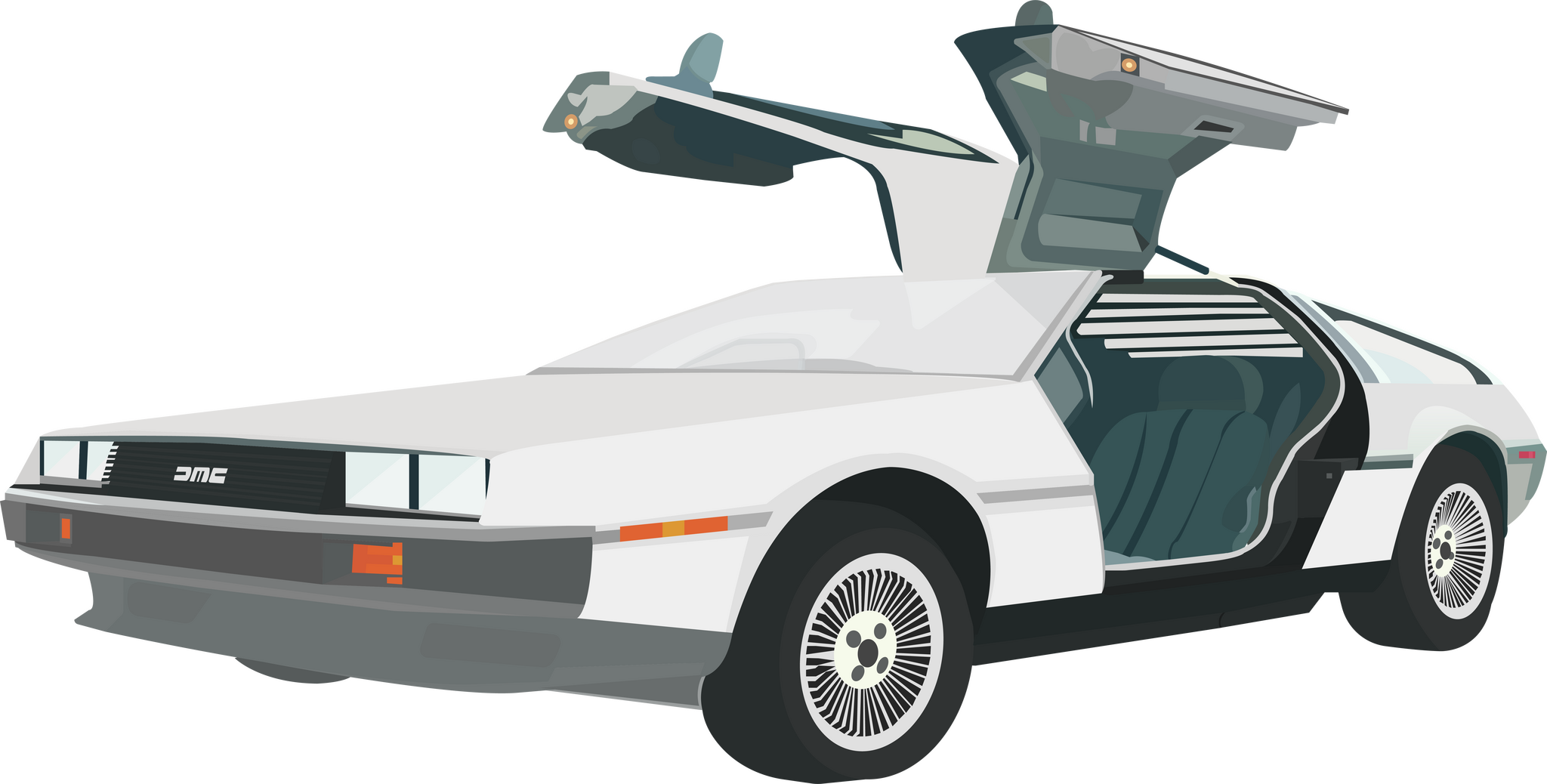 DeLorean DMC-12 by dmg_b | Пикабу