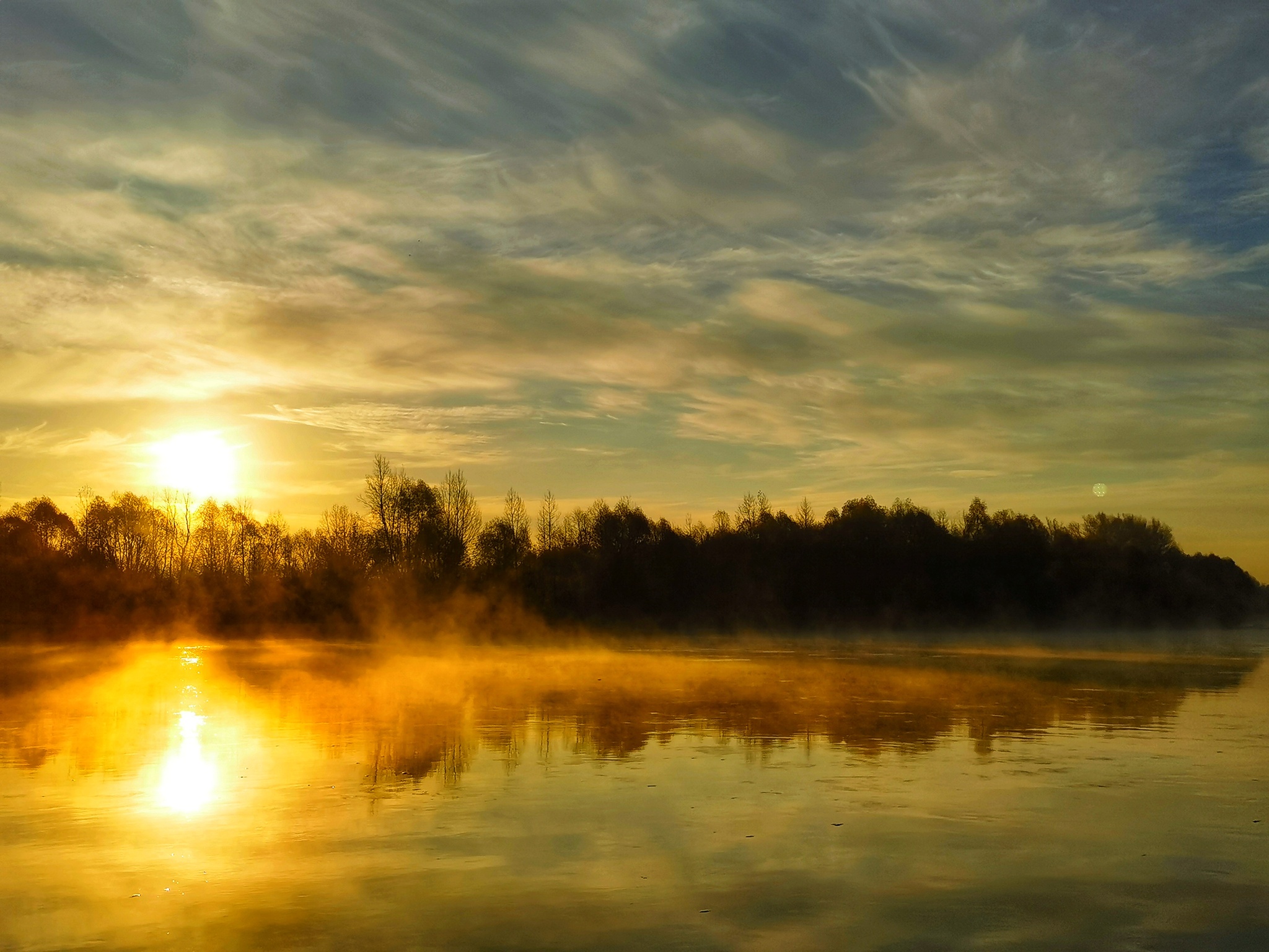 dawn - My, Morning, dawn, Sky, Clouds, Ufimka, Bashkortostan, Mobile photography