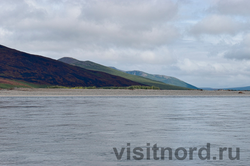 The road home. You can't get out of the heart of Chukotka in 5 minutes, so.. There's a lot to see here. - My, Tourism, Travels, Туристы, Hike, Travel across Russia, Vacation, Chukotka, River, Travelers, Longpost