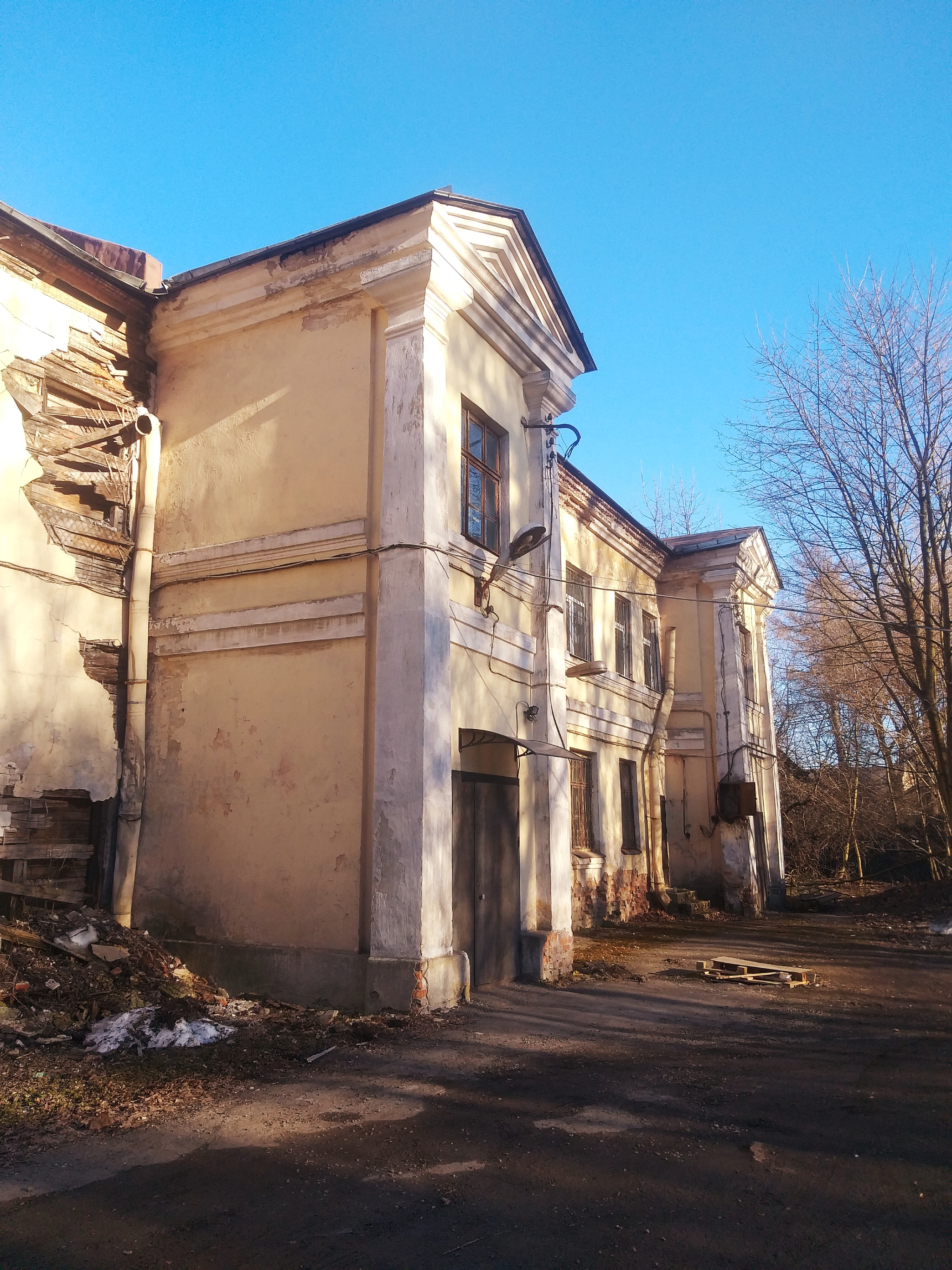 Telman, Krylenko - My, Saint Petersburg, Mobile photography, Old man, Abandoned, Longpost