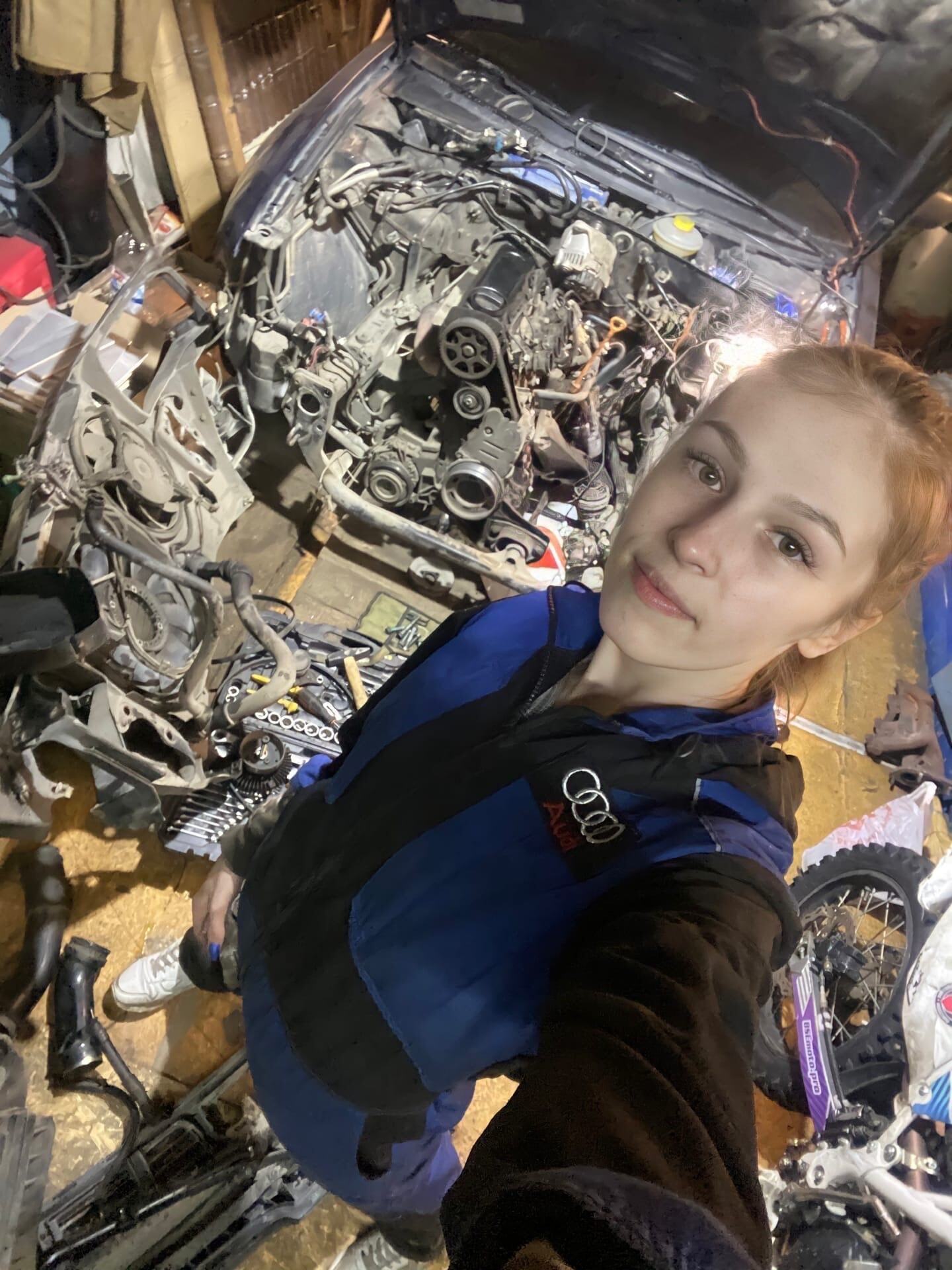 Air filter replacement - Auto, Girls, Selfie