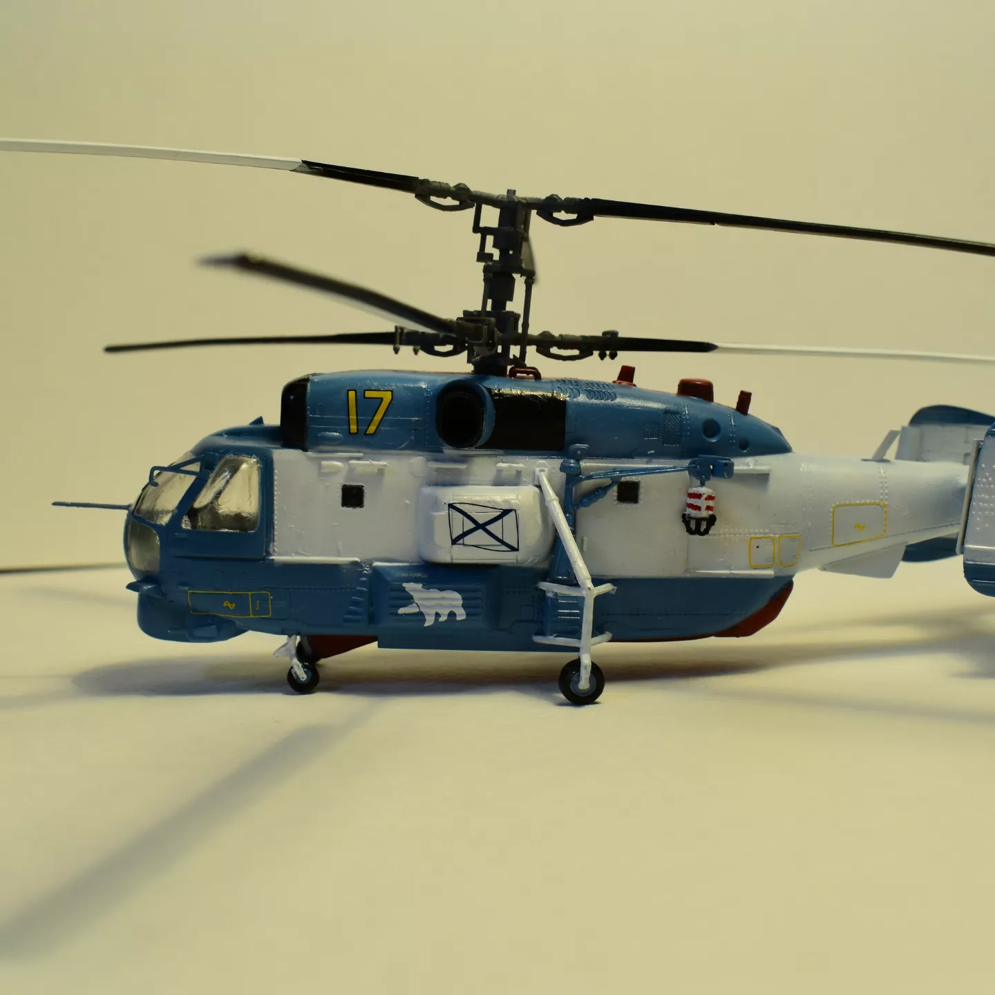 Ka - 27 (star) - My, Scale model, Stand modeling, Modeling, Aviation, Longpost