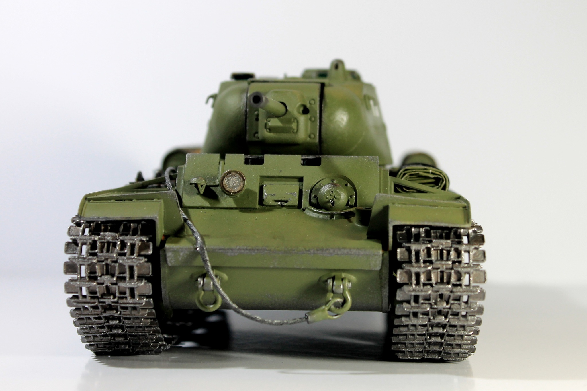 KV-1S from Eastern Express - My, Modeling, Tanks, Stand modeling, 1:35, Longpost