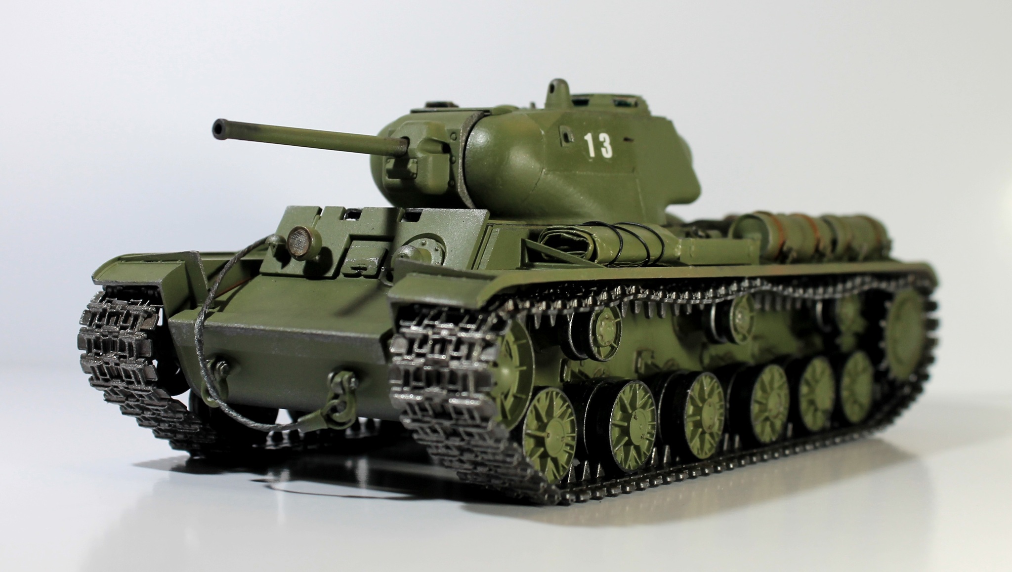 KV-1S from Eastern Express - My, Modeling, Tanks, Stand modeling, 1:35, Longpost