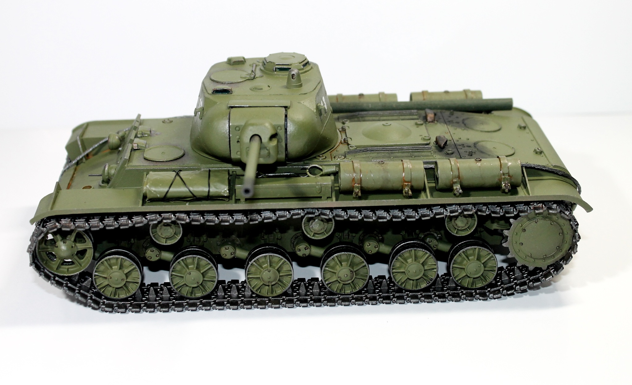 KV-1S from Eastern Express - My, Modeling, Tanks, Stand modeling, 1:35, Longpost