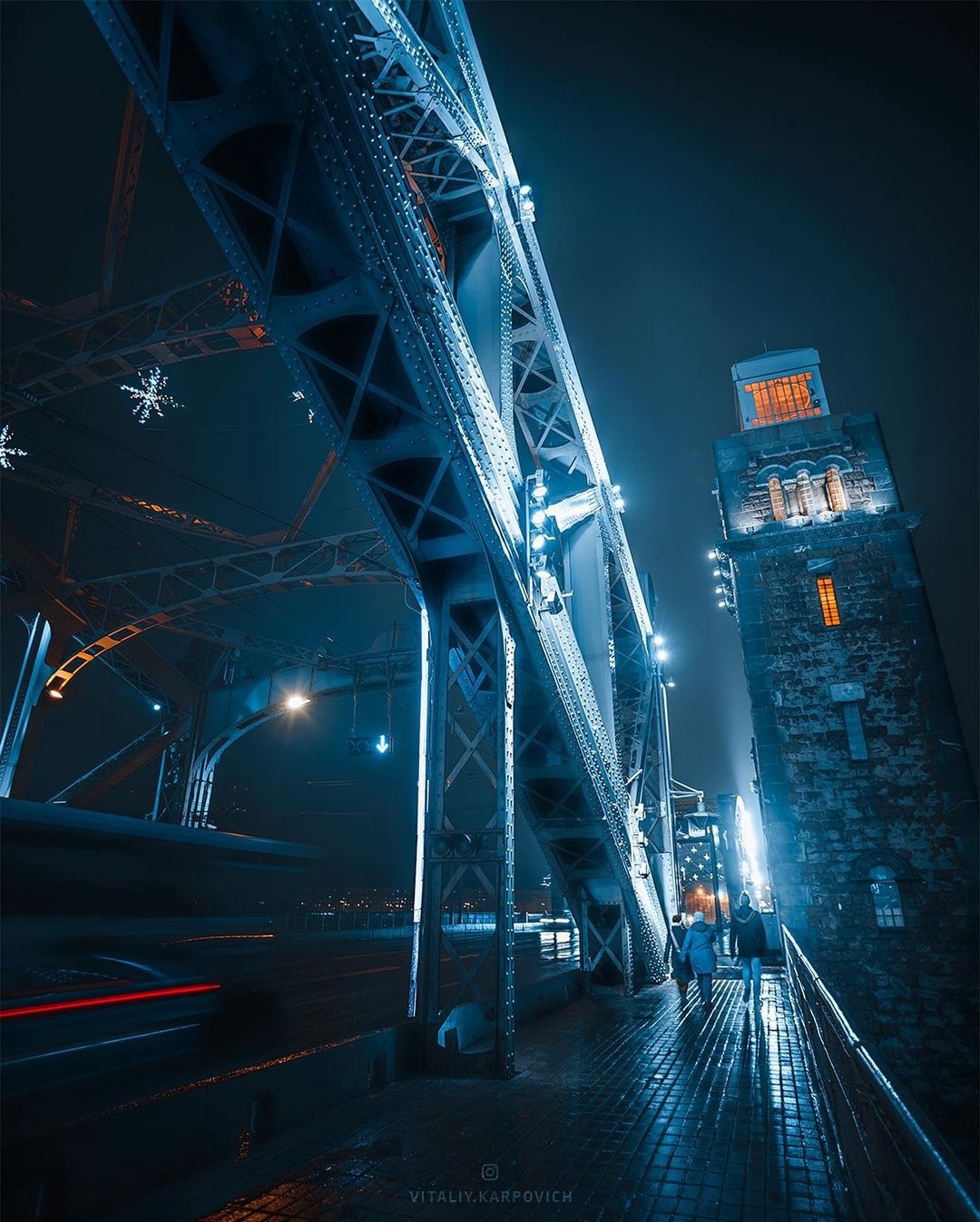 Bolsheokhtinsky bridge - Saint Petersburg, Bolsheokhtinsky bridge, Longpost