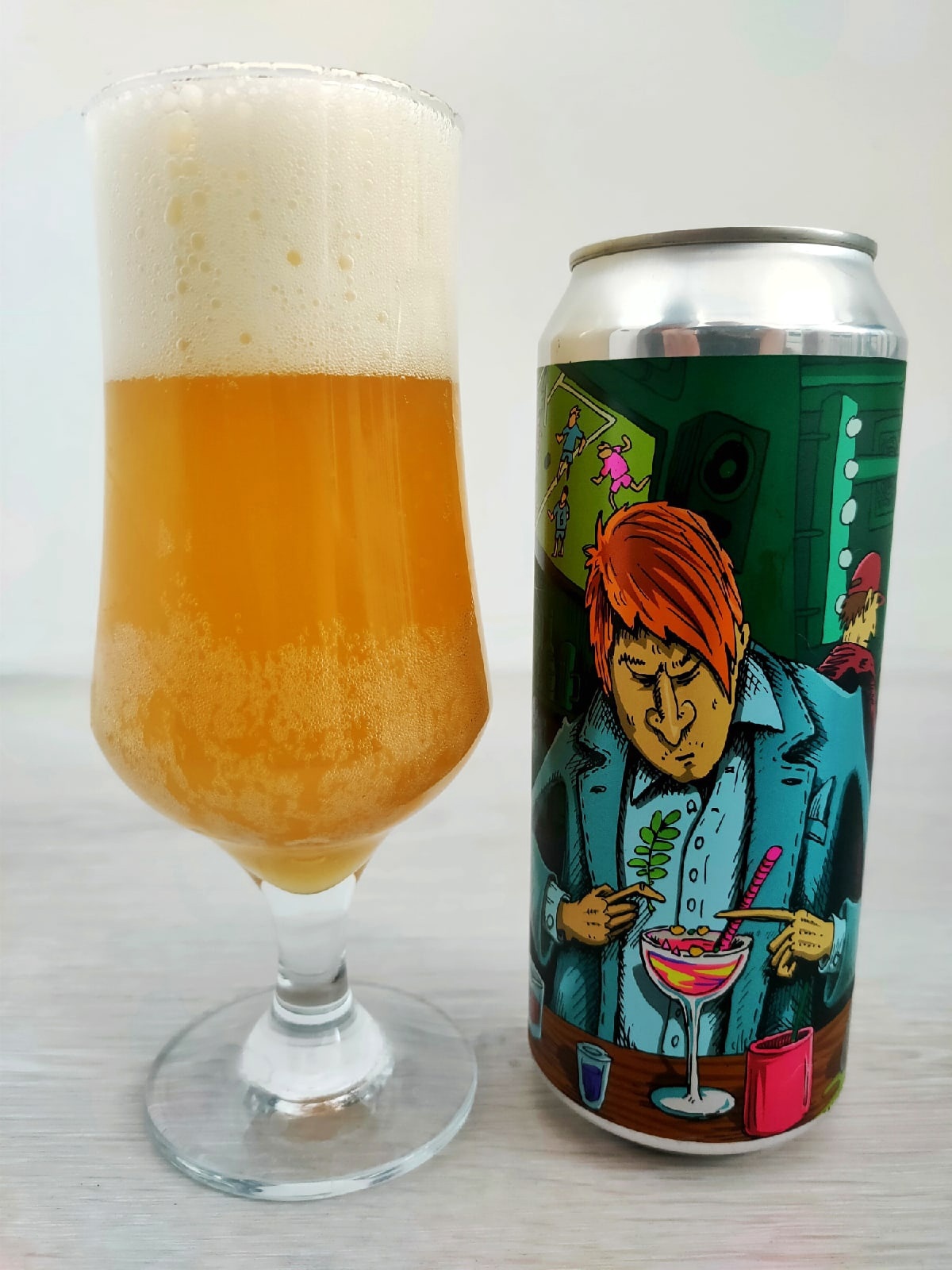 Fruit Carousel - Gilligan - My, Beer, Alcohol, Alcoholics, Alcoholism, Craft, Overview, Opinion, Review, Banana, Orange, Coconut, A pineapple, Smoothie, Longpost