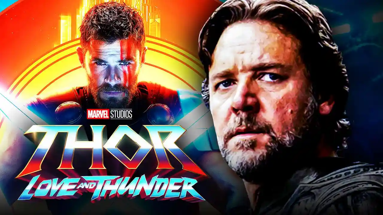 Response to the post Thor: Love and Thunder. Official Teaser» - Trailer, Superheroes, Movies, Marvel, Walt disney company, Youtube, New films, Thor, Thor 4: Love and Thunder, Actors and actresses, Celebrities, Russell Crowe, Reply to post, Longpost, GIF
