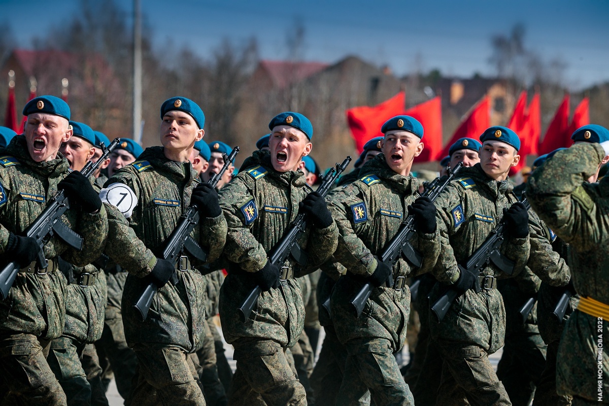 Rehearsals of the Victory Parade 2022 at the Alabino training ground - Russia, May 9 - Victory Day, Victory parade, Repetition, Army, Military establishment, Fleet, Airborne forces, Ministry of Emergency Situations, Rosgvardia, Cossacks, Longpost