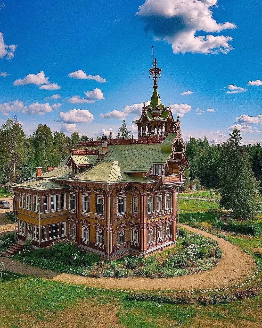 Lesnoy terem Astashovo - The photo, Terem, Restoration, Village, Longpost