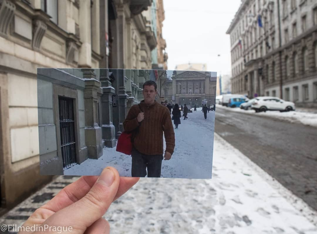 Прага в кино: фотограф прошелся по местам съемок известных фильмов | Пикабу