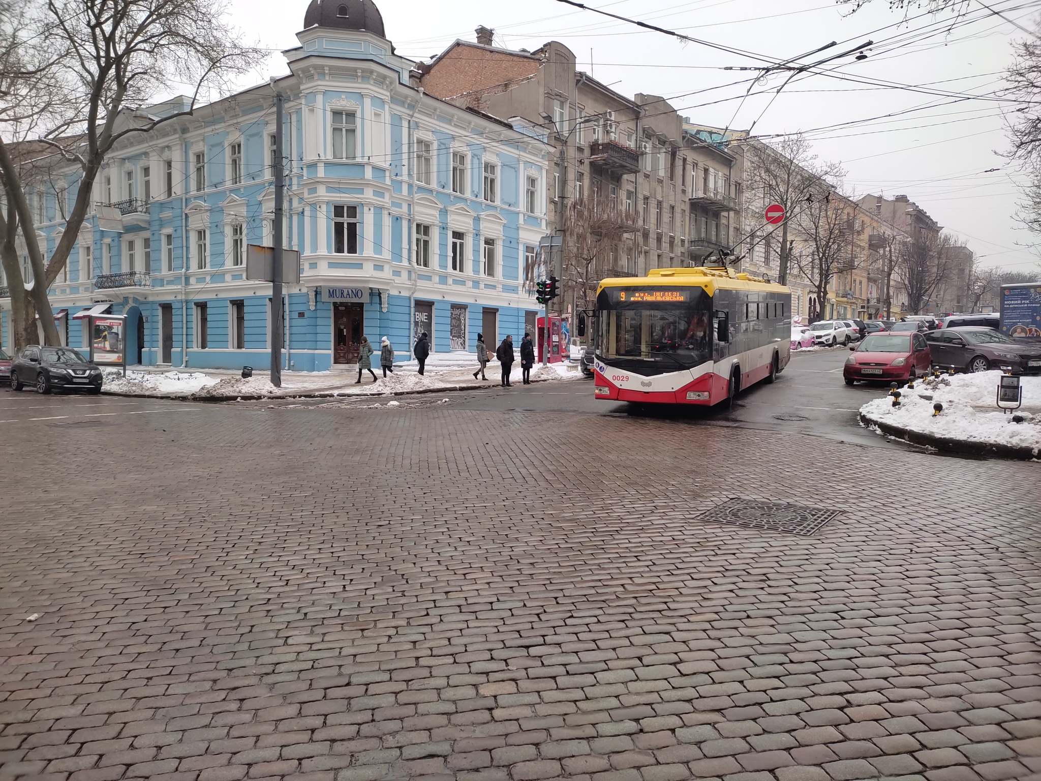 Odessa trolleybuses, January 2022 - Odessa, Trolleybus, Electric transport, Longpost