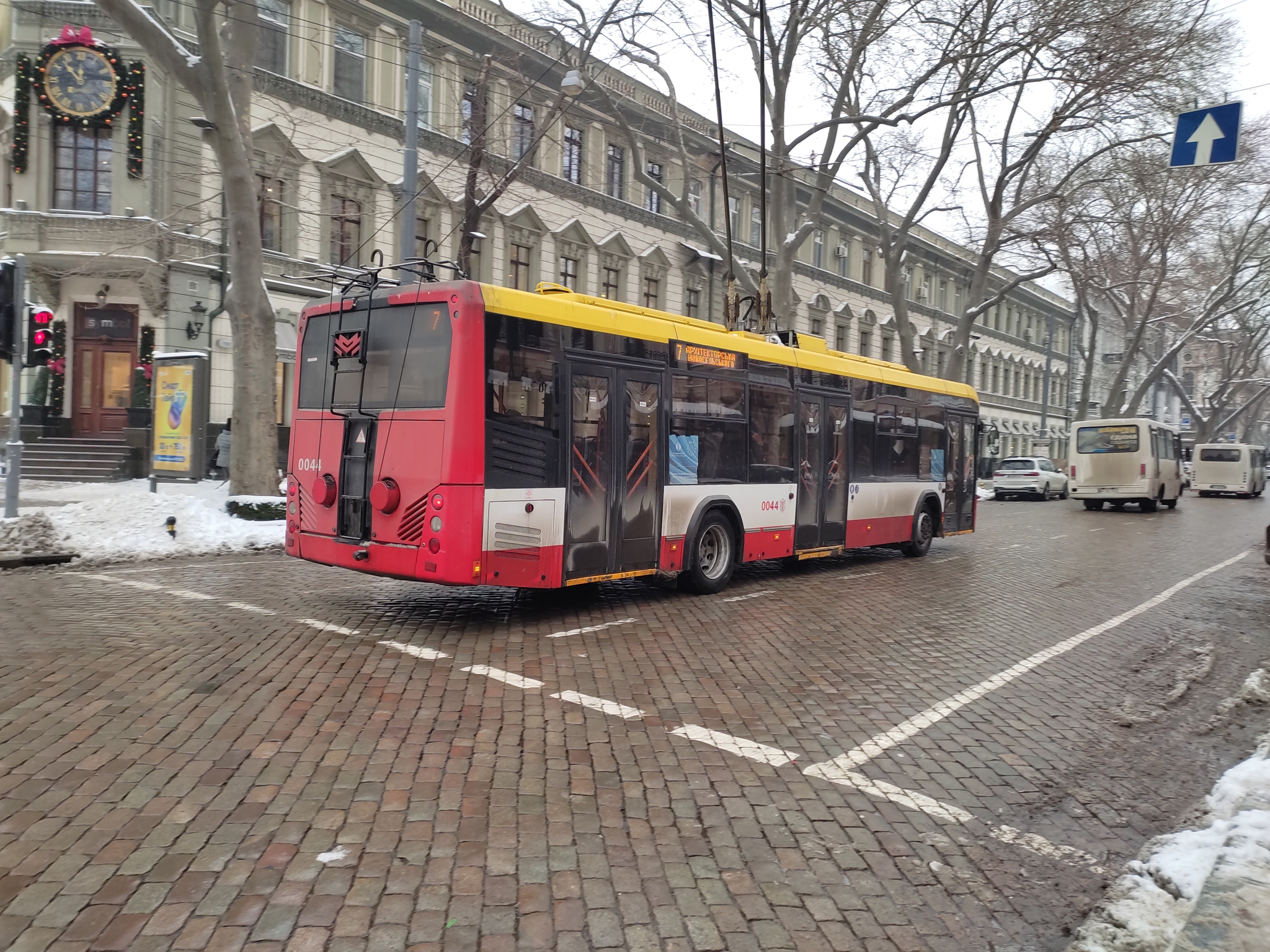 Odessa trolleybuses, January 2022 - Odessa, Trolleybus, Electric transport, Longpost