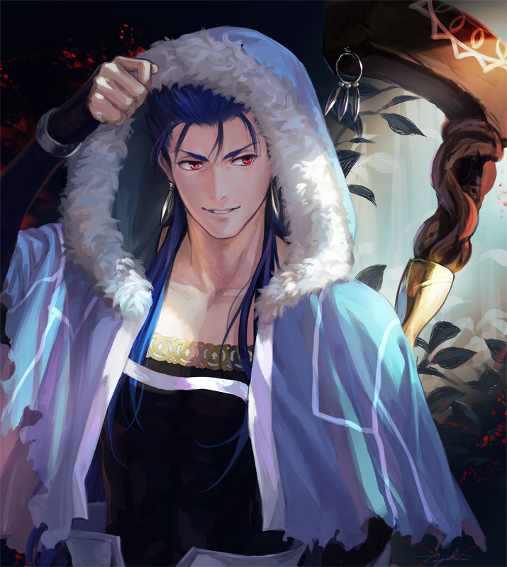 Koo Caster - Anime, Anime art, Fate, Fate grand order, Cu chulainn, Longpost