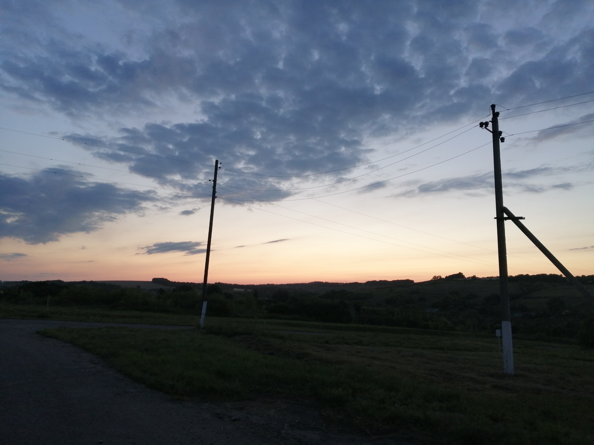 In the expanses of the Belgorod region - Belgorod, Belgorod region, Sunset, Gubkin