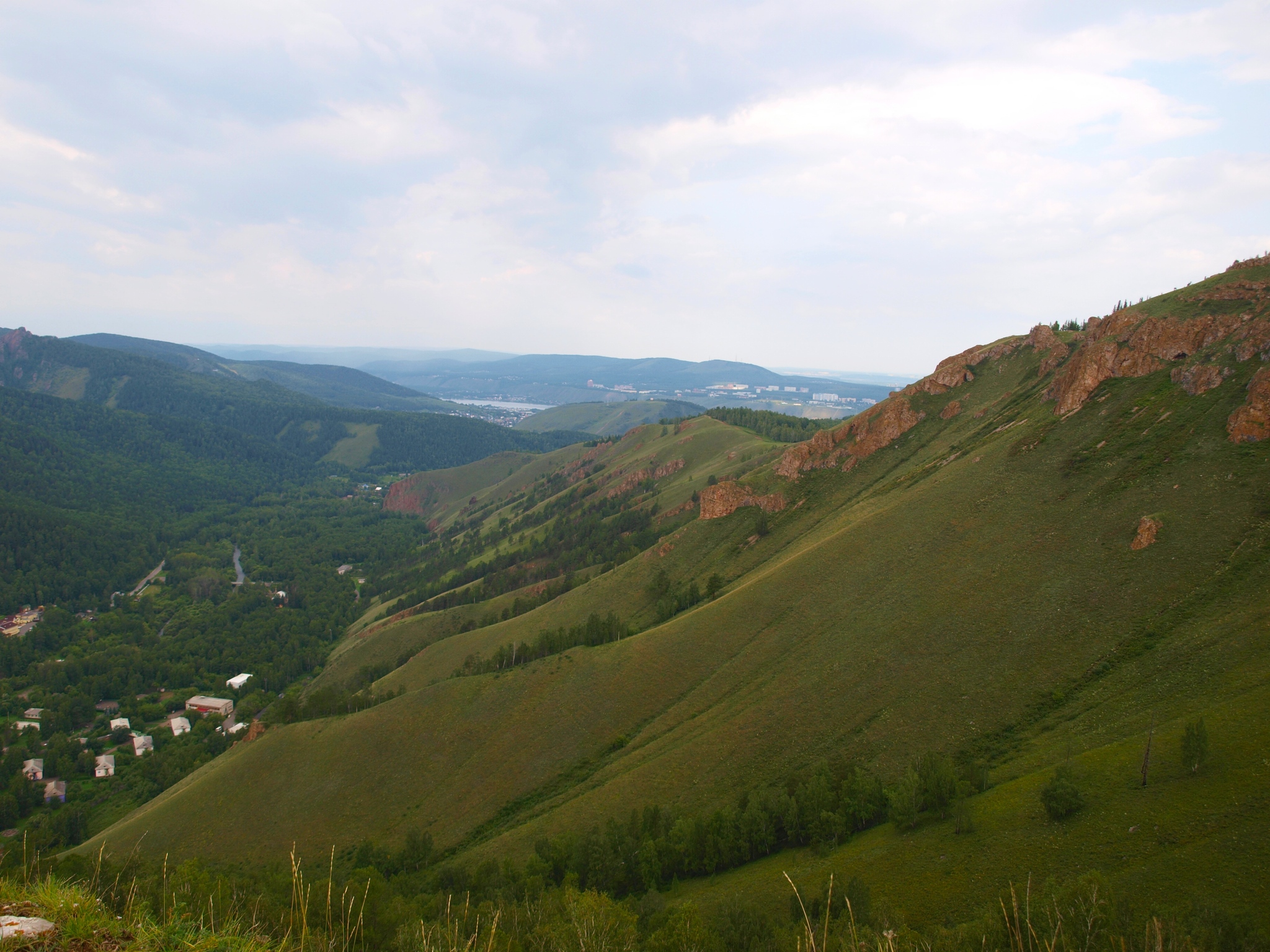 Response to the post I felt good there - My, Arch, Krasnoyarsk, The mountains, Taiga, Nature, Clouds, Landscape, Fog, Sunset, Torgashinsky Ridge, Siberia, Reply to post, Longpost